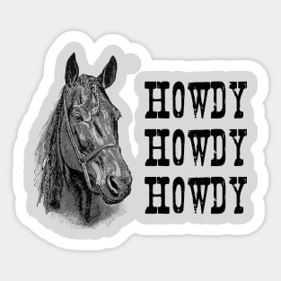 Horsehead Sticker